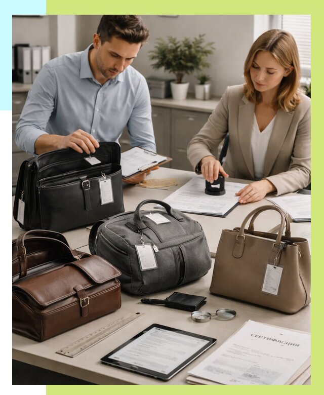 Сертификация сумок в Йошкаре-Ола от 7670 руб. | Алешин-Шкр