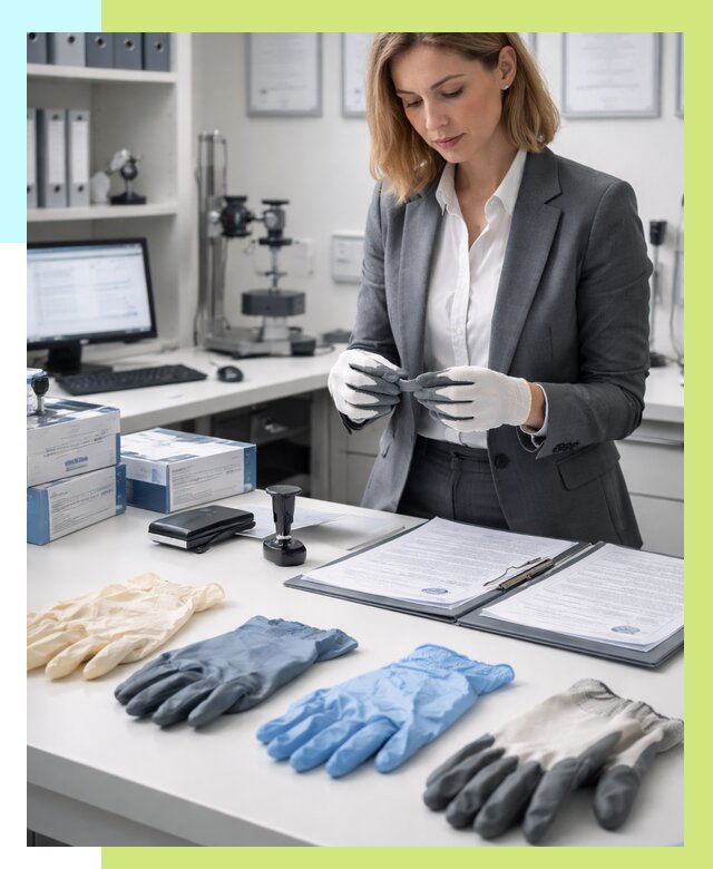 Сертификация перчаток в Йошкаре-Ола от 8692 р. | Алешин-Шкр