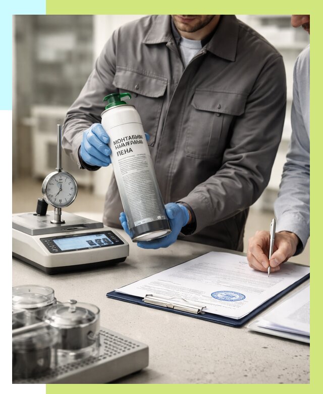 Сертификация монтажной пены в Йошкаре-Ола от 15339 р. | Алешин-Шкр