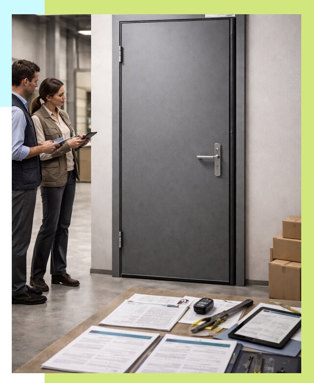 Сертификация противопожарных дверей в Йошкаре-Ола от 9203 р. | Алешин-Шкр