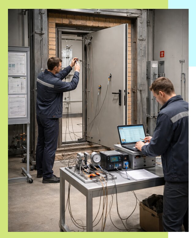 Сертификация противопожарных дверей в Йошкаре-Ола по ГОСТ и ТР