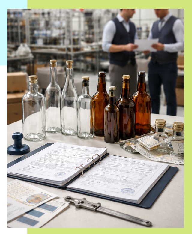 Сертификация стеклянных бутылок в Йошкаре-Ола от 25565 р. | Алешин-Шкр