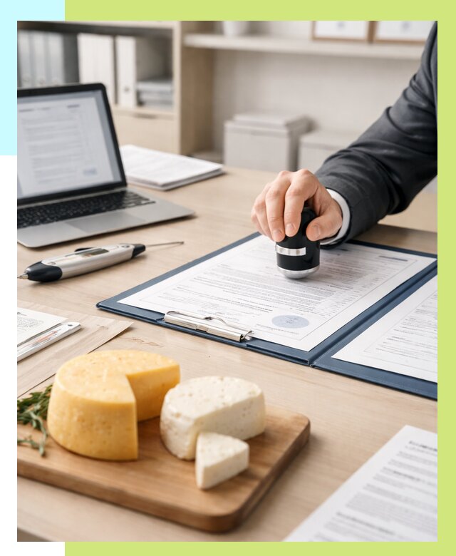 Сертификация сыров в Йошкаре-Ола от 15339 р | Сертификат на сыр Алешин-Шкр