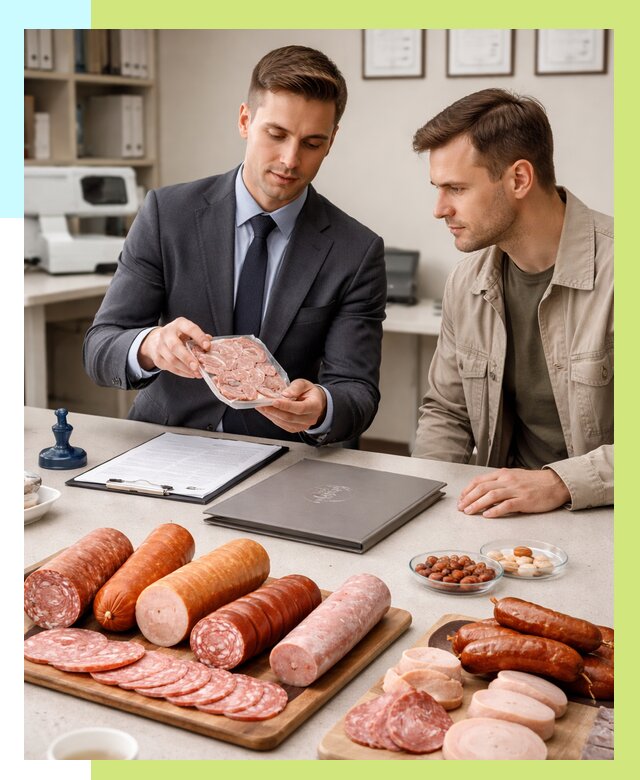 Сертификация колбасных изделий в Йошкаре-Ола от 7670 р. | Алешин-Шкр