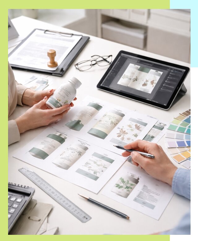 Профессиональная разработка дизайна и текста этикетки продукции в Йошкаре-Ола