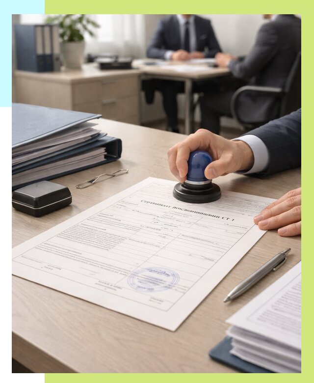 Сертификат происхождения СТ 1 в Йошкаре-Ола от 4602 р. | Алешин-Шкр