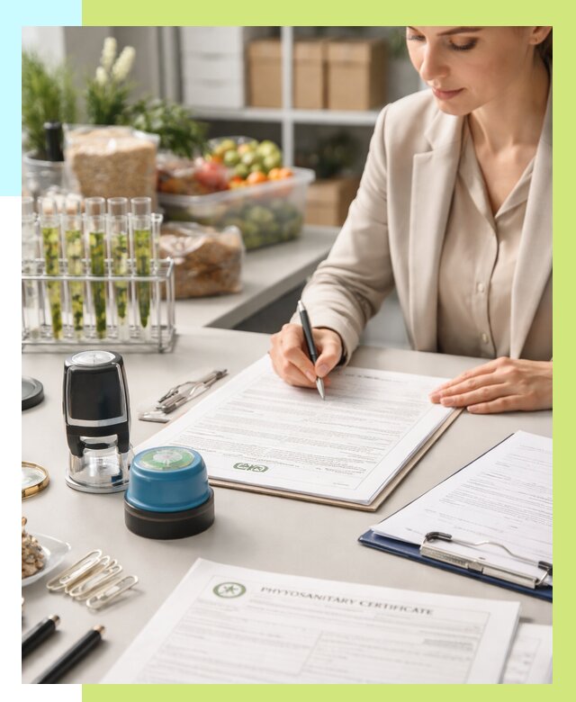 Фитосанитарный сертификат оформить в Йошкаре-Ола от 4602 р. | Алешин-Шкр