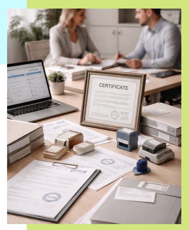 Сертификация компании в Йошкаре-Ола от 46017 р. | Алешин-Шкр — заказ